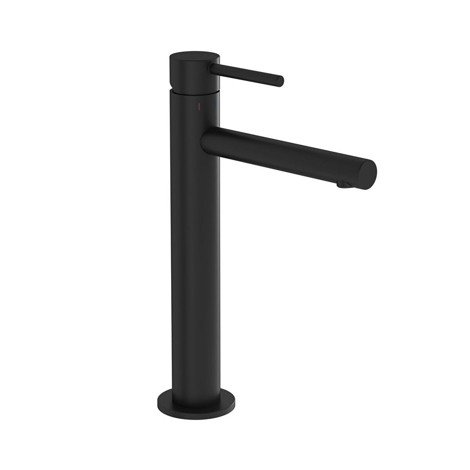 VitrA Origin Tall Basin Mixer Tap - Matt Black
