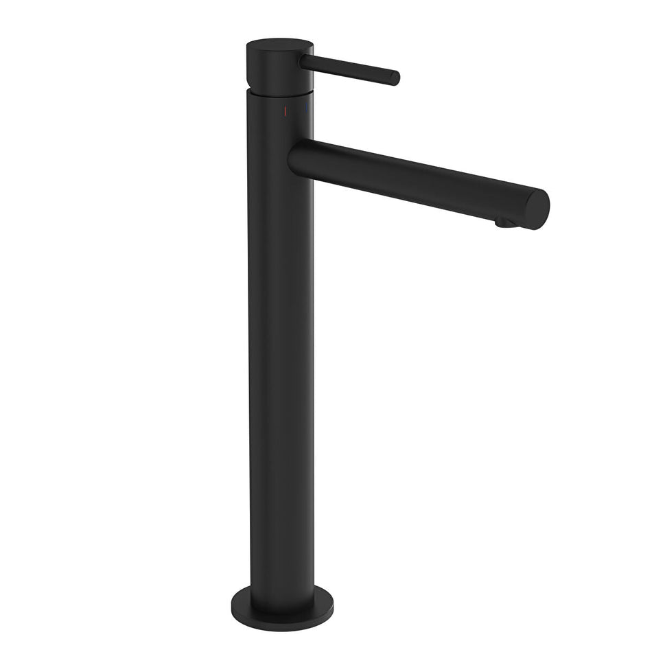 Vitra Origin Extra Tall Basin Mixer Tap - Matt Black
