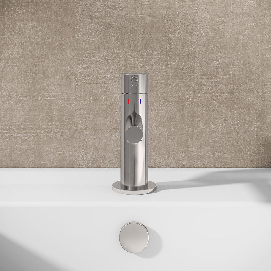 VitrA Origin Wall Mounted Basin Mixer Tap - Chrome