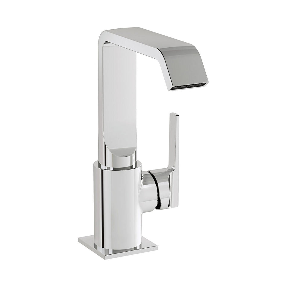 Vitra Suit Basin Mixer Tap - Side Handle - Chrome