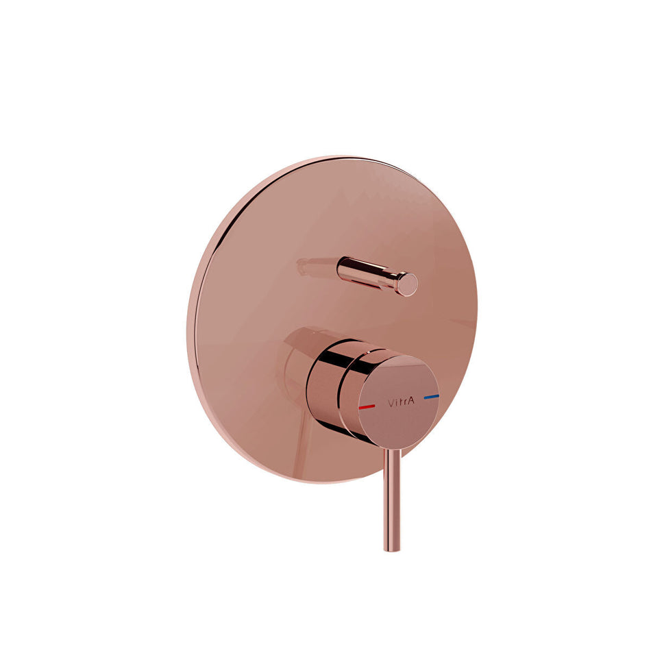 Vitra Origin 2 Outlet Manual Shower Valve - Soft Copper