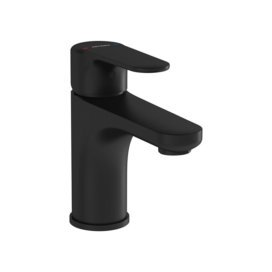 VitrA Root Mini Basin Mixer Tap - Matt Black