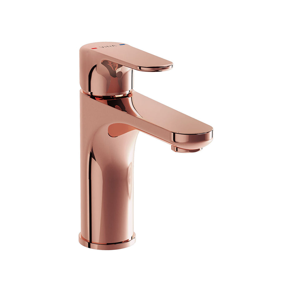 VitrA Root Basin Mixer Tap - Soft Copper