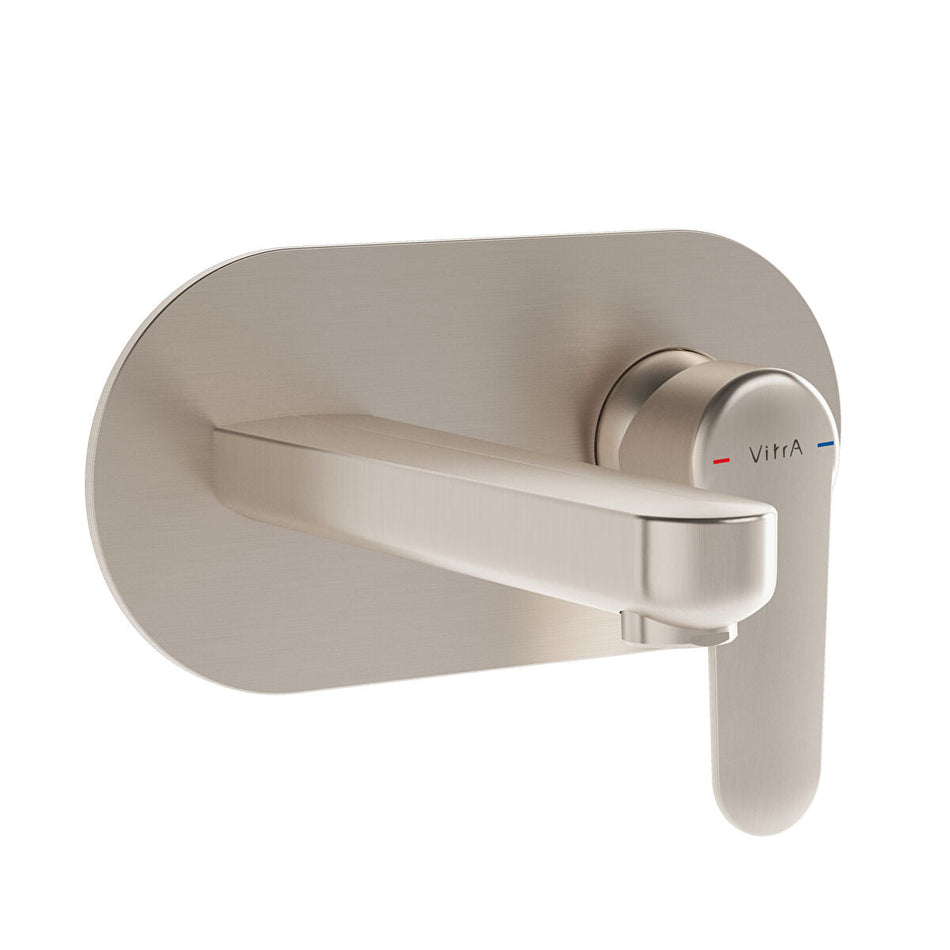VitrA Root Wall Mounted Basin Mixer Tap - Soft Copper