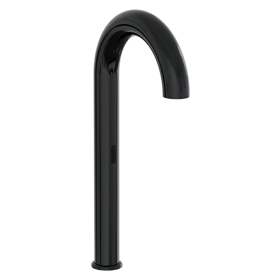 Vitra Liquid Touchless Battery Operated Sensor Tall Basin Mixer Tap - Gloss Black