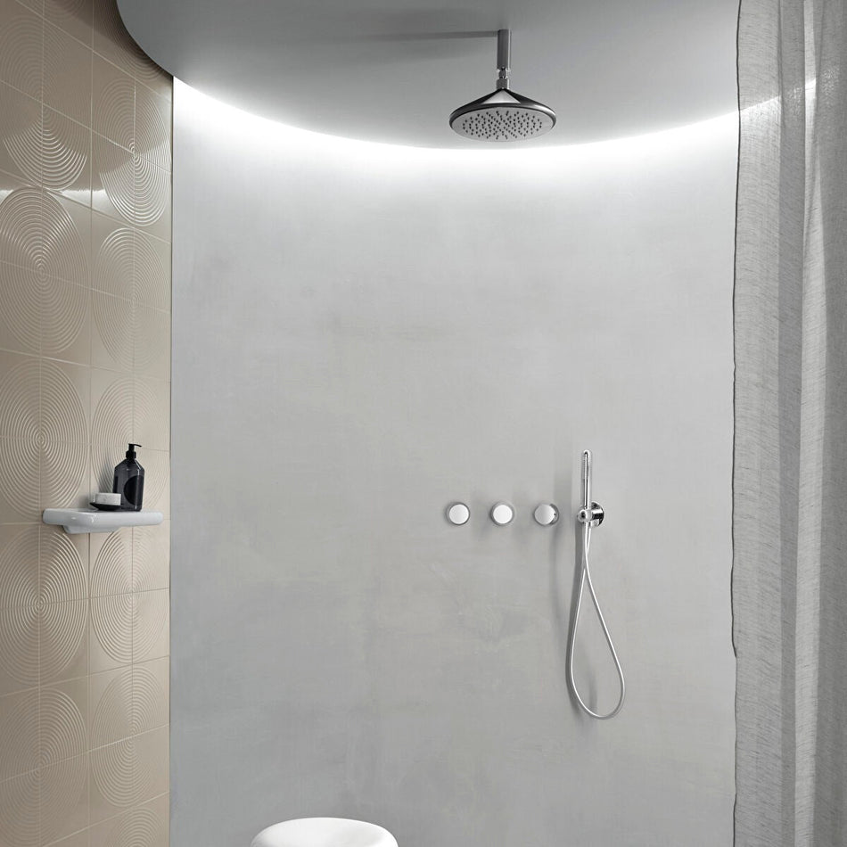 Vitra Liquid 2 Outlet Built-In Shower Set - Chrome