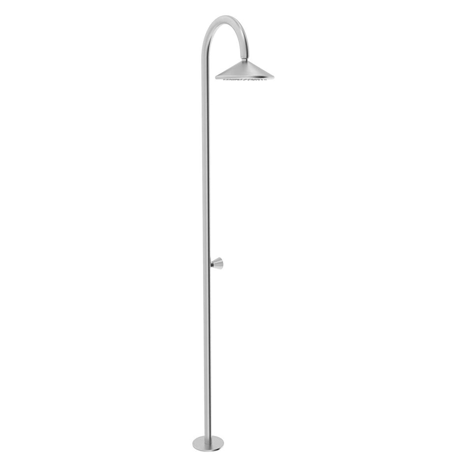 Vitra Liquid Floor Mounted Shower - Chrome