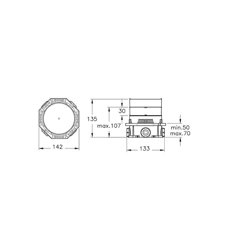 Vitra V-Box Built-In Concealed Valve Part