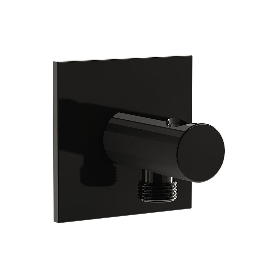 Vitra Suit Square Built-In Hand Shower Outlet - Glossy Black