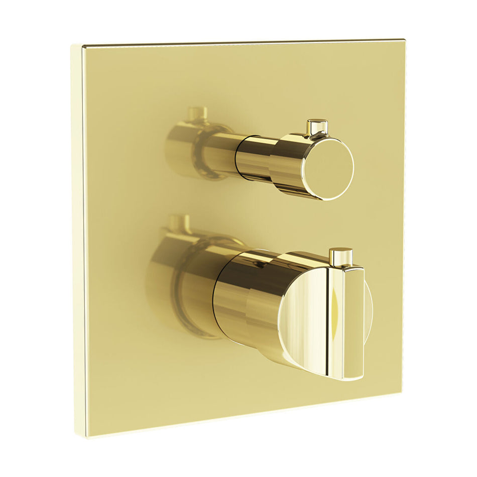 VitrA Suit Concealed Thermostatic Shower Valve - Soft Gold