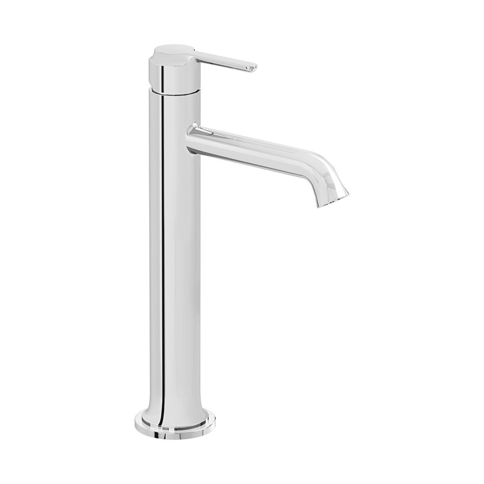 Vitra Origin Classic Tall Basin Mixer Tap - Top Handle - Chrome