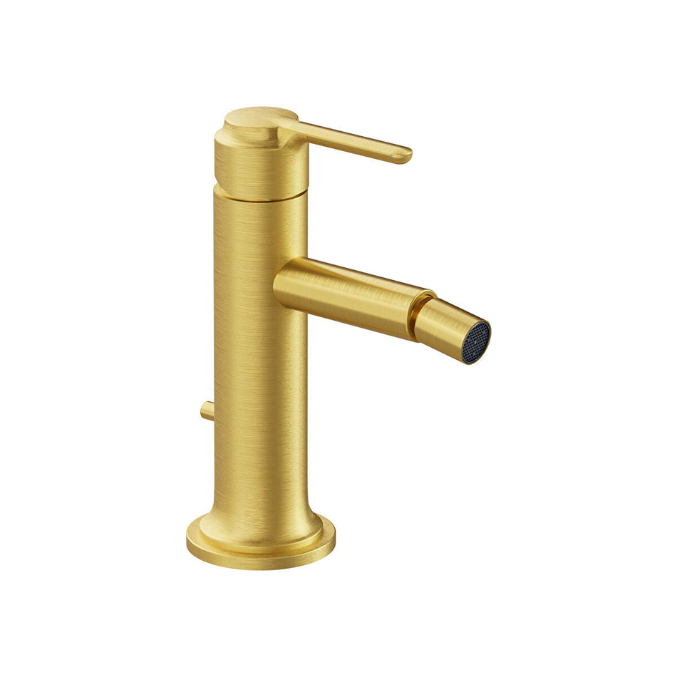 Vitra Origin Classic Deck Mounted Bidet Mixer Tap - Brushed Gold