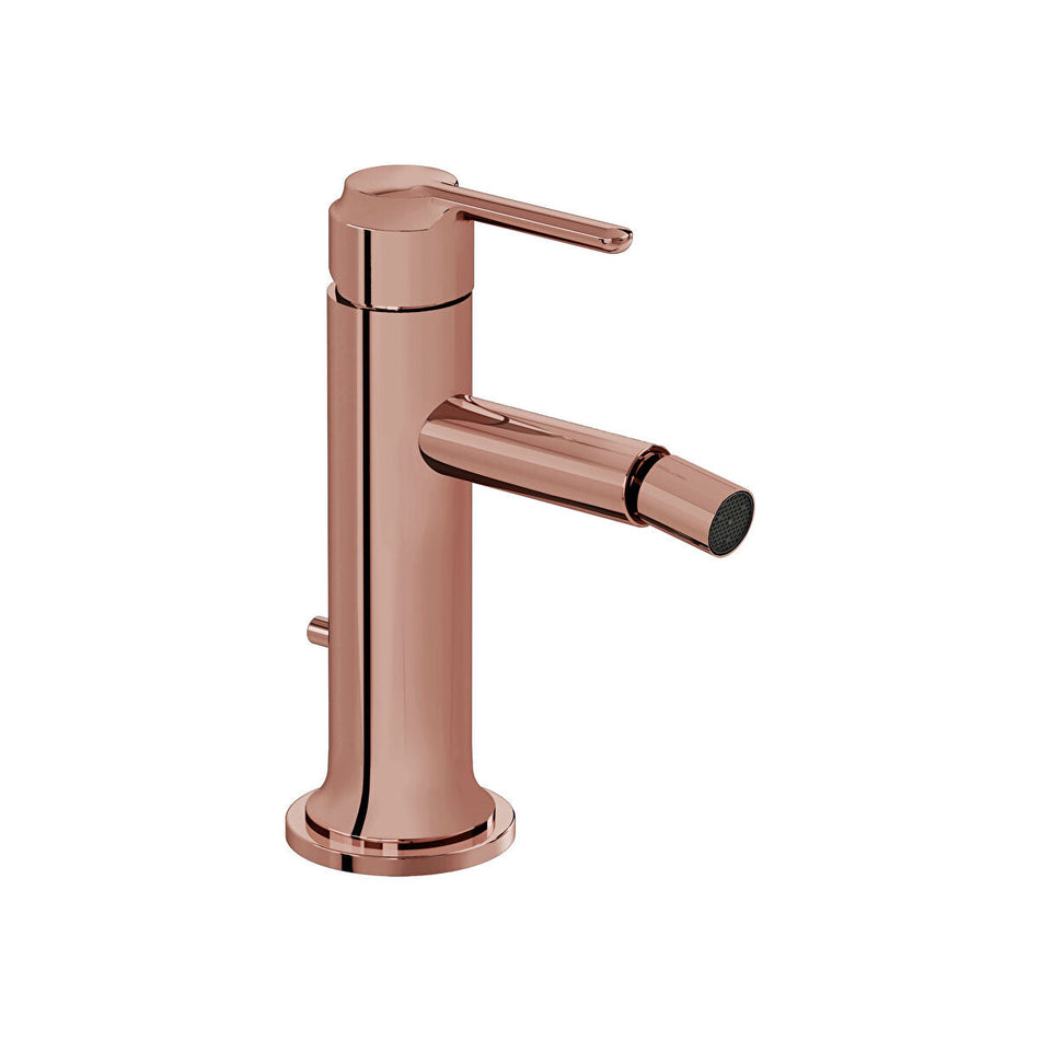 Vitra Origin Classic Deck Mounted Bidet Mixer Tap - Soft Copper