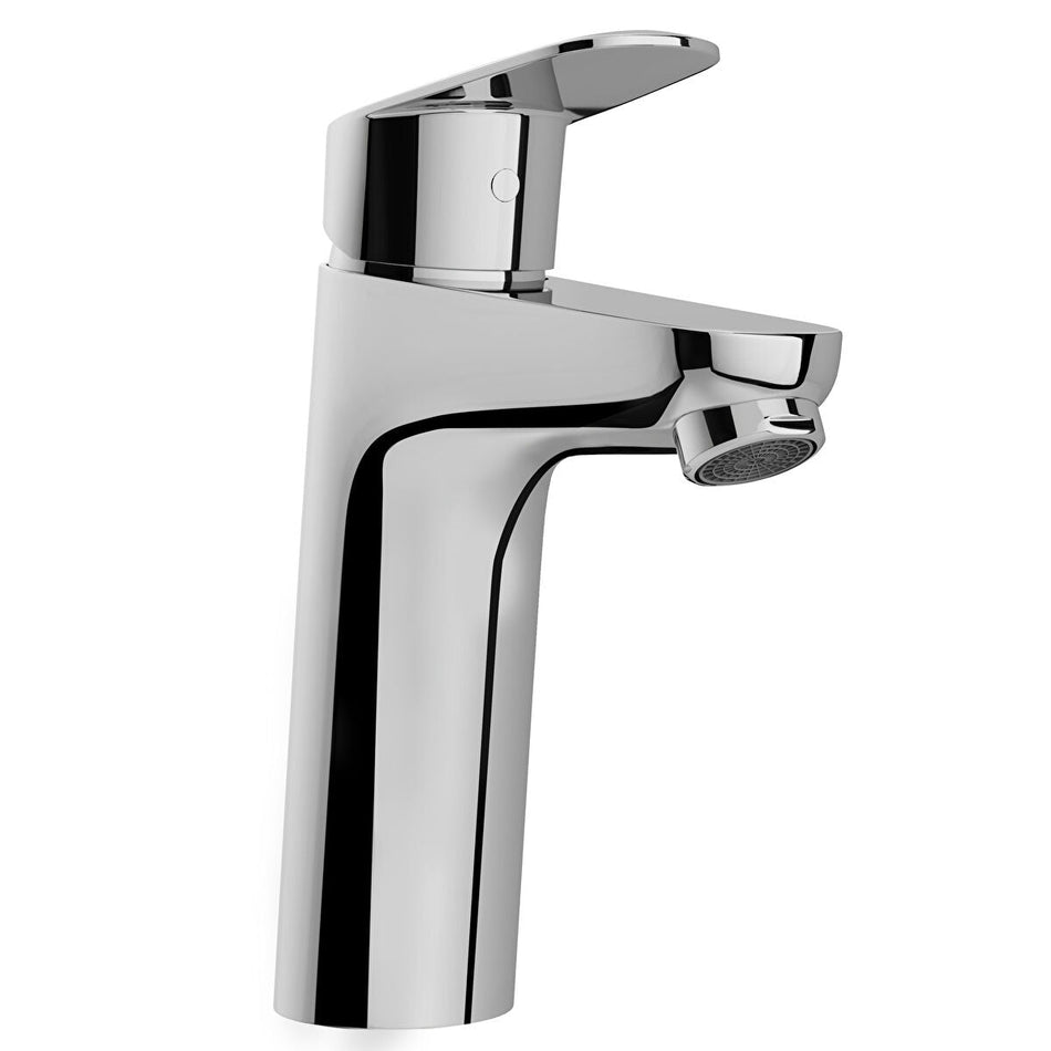 Vitra Flow Round Large Basin Mixer Tap - Chrome
