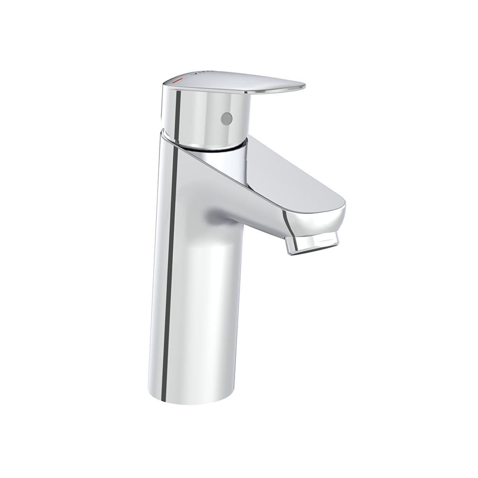 Vitra Flow Round Large Basin Mixer Tap - Chrome