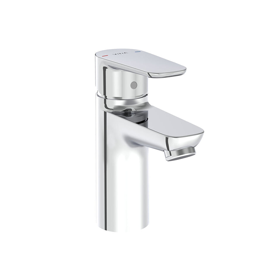 Vitra Flow Soft Basin Mixer Tap - Chrome