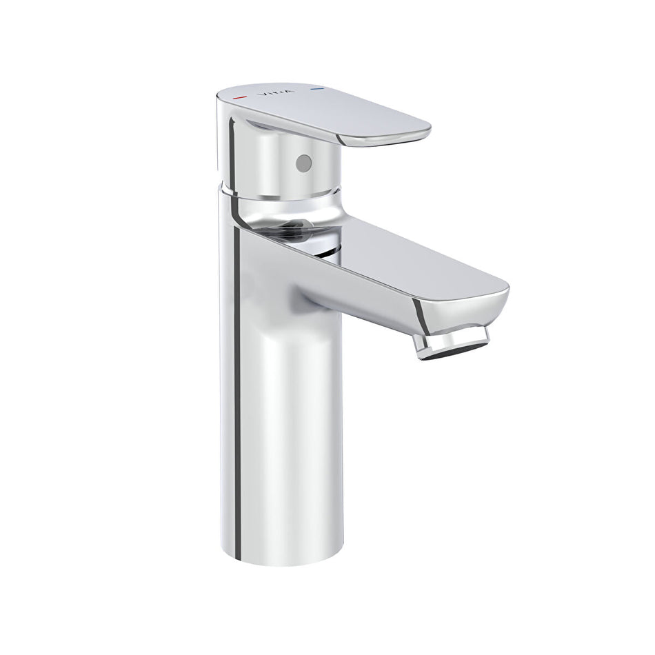 Vitra Flow Soft Large Basin Mixer Tap - Chrome