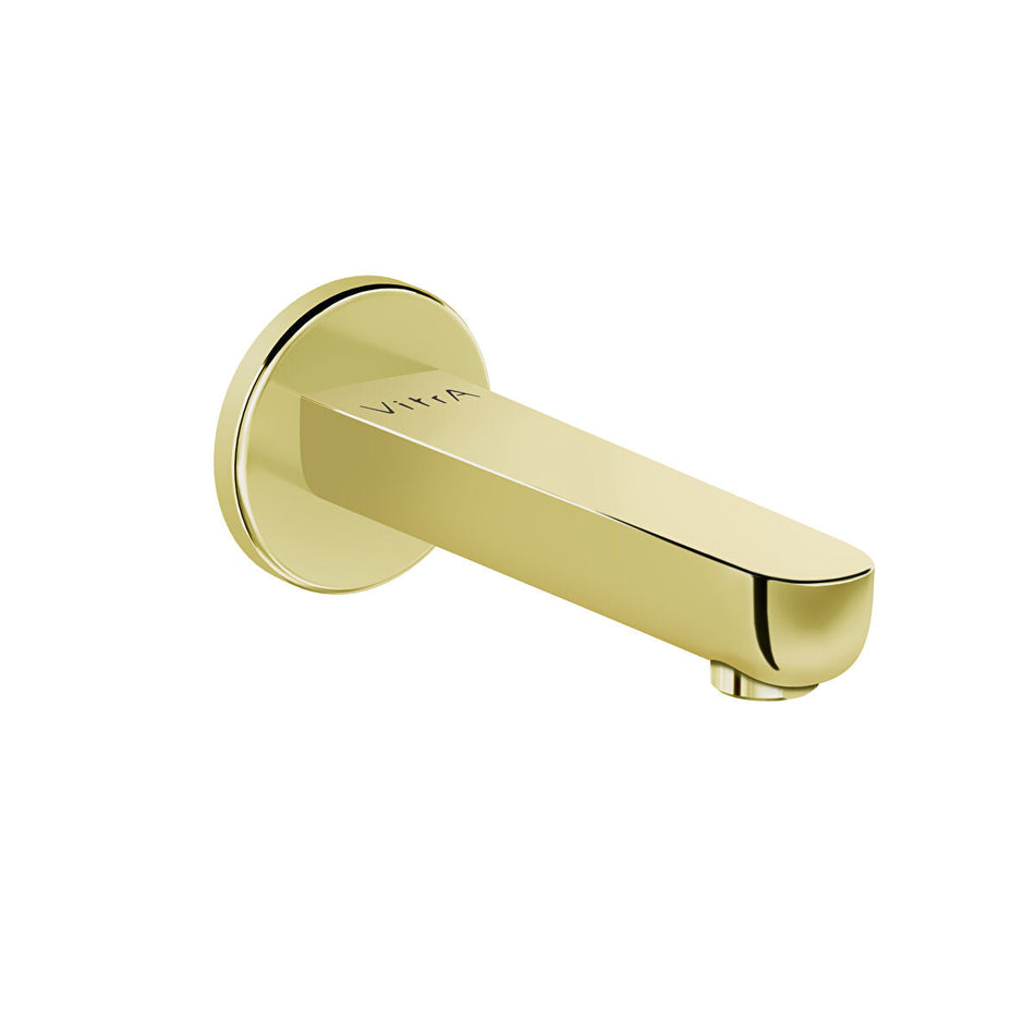 VitrA Root Round Bath Spout - Soft Gold