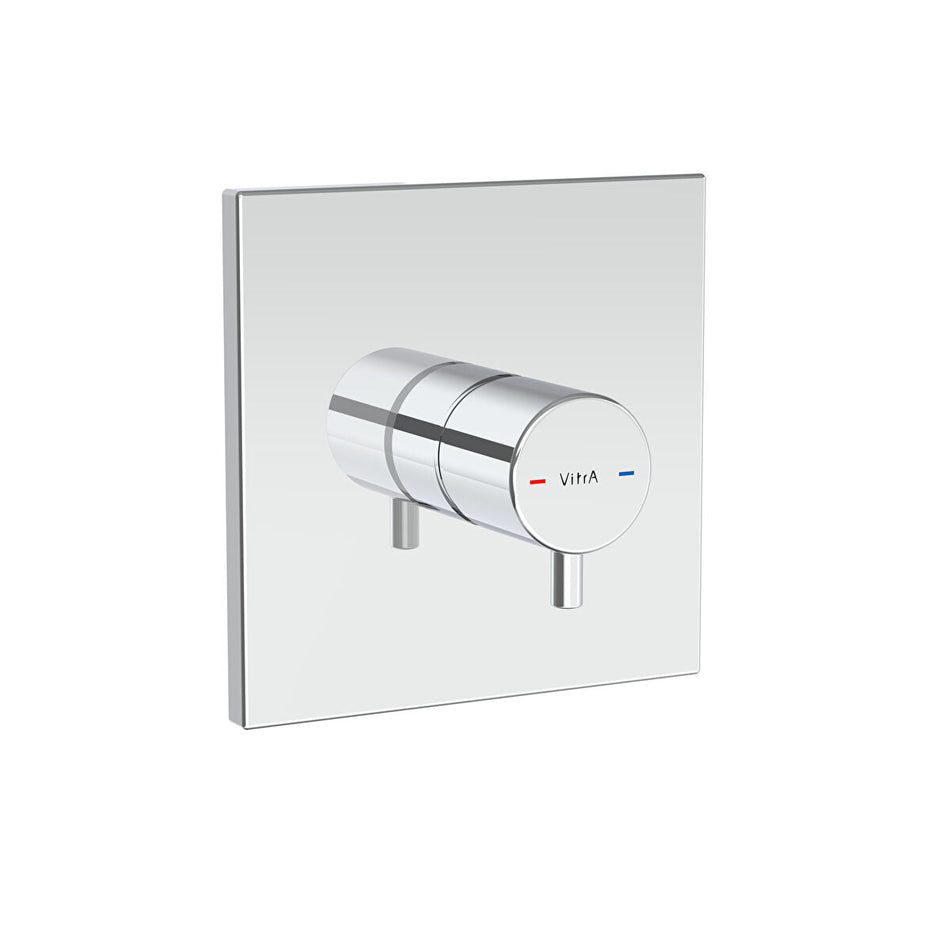 Vitra 3 Outlet Square Built-in Diverter - Chrome