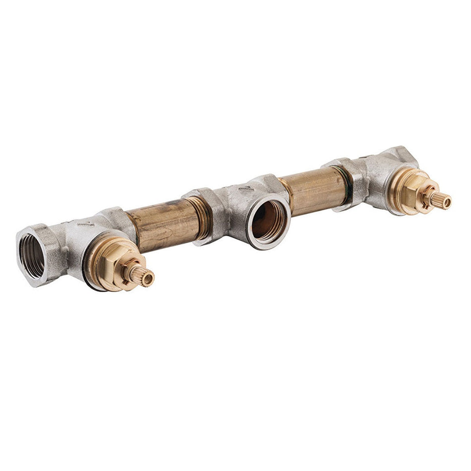Vitra Origin Concelead Part For Wall-Mounted Three Tap Holes Basin Mixer Tap