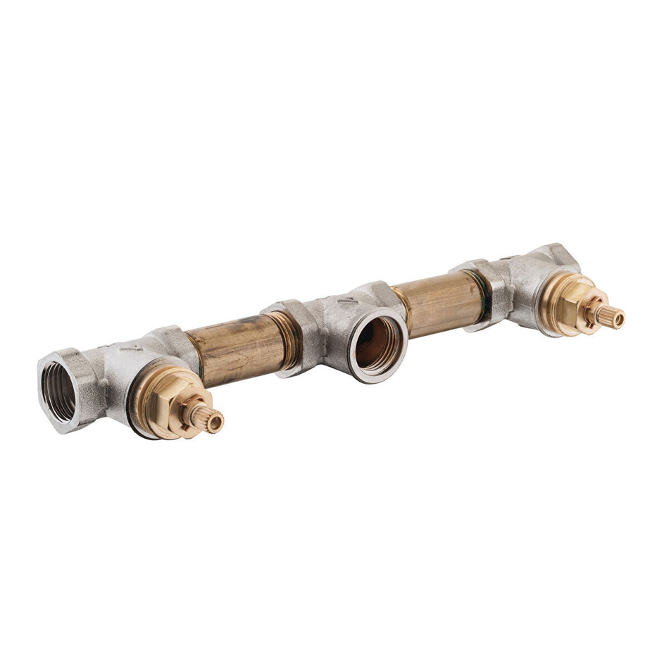 Vitra Origin Concelead Part For Wall-Mounted Three Tap Holes Basin Mixer Tap