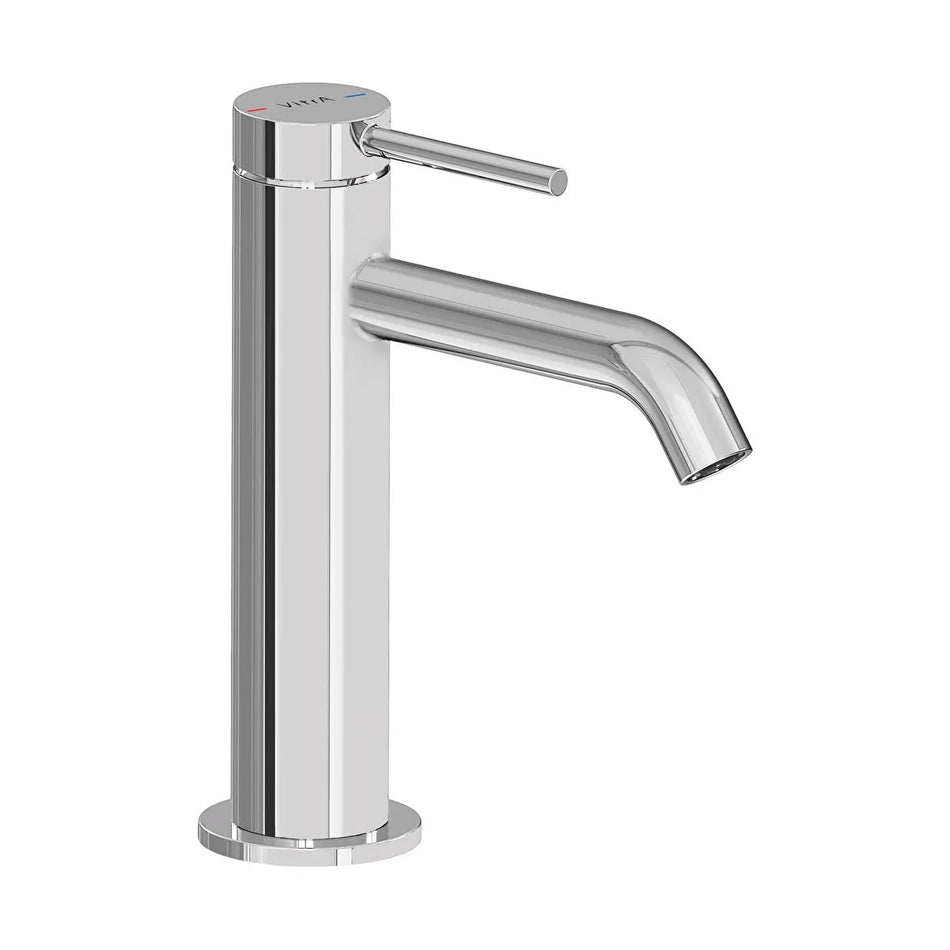 Vitra Minimax Round Standard Basin Mixer Tap - Chrome