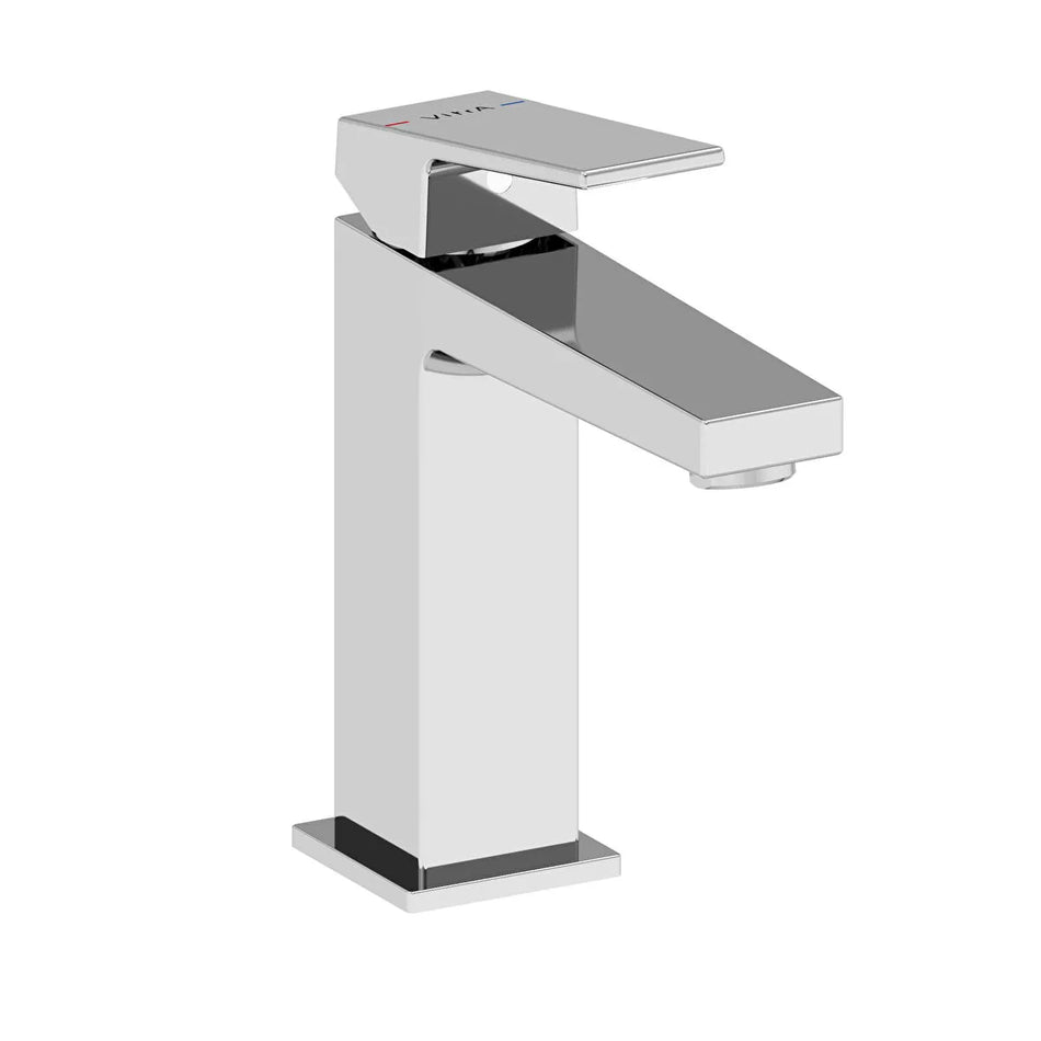 Vitra Minimax Square Standard Basin Mixer Tap - Chrome