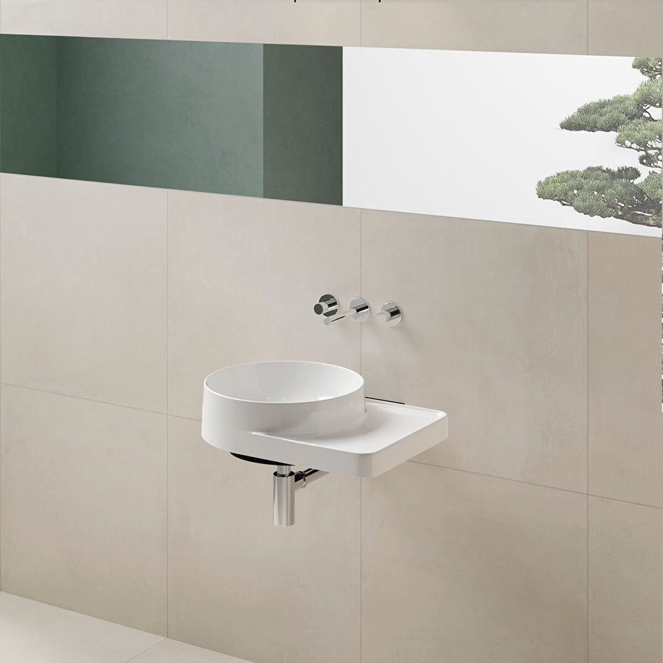 Vitra Universal Waste Set - Chrome