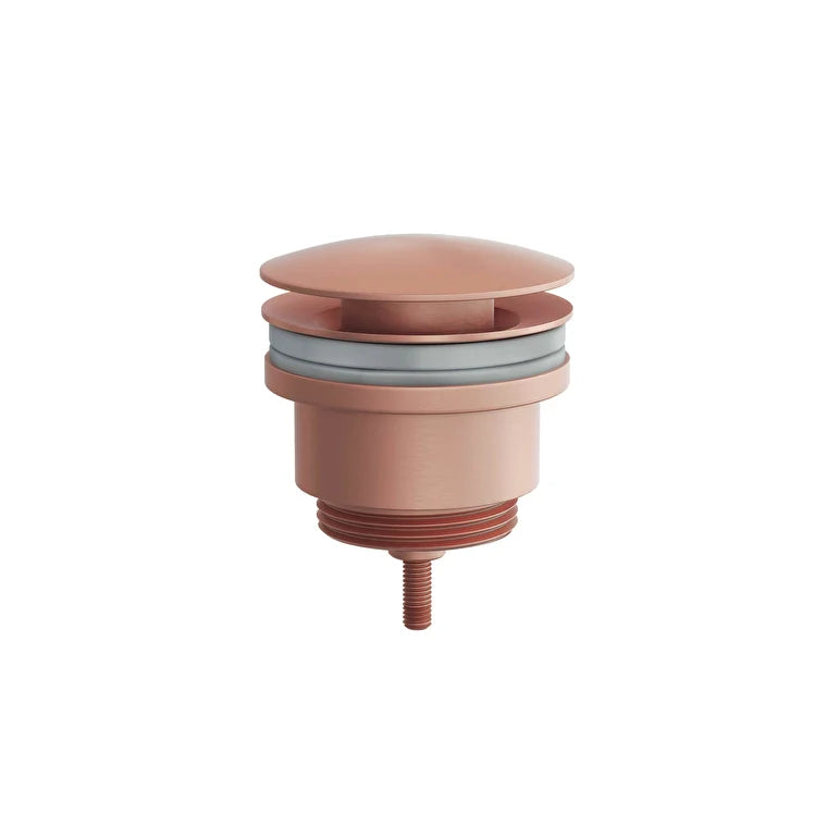 Vitra Universal Push Open Basin Waste - Brushed Bronze