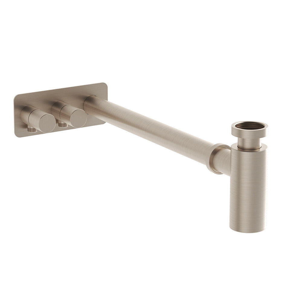 Vitra Origin Bottle Trap - Brushed Nickel