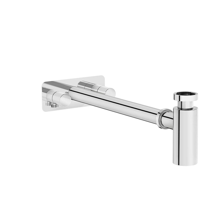 Vitra Origin Wall Mounted Bottle Trap - Chrome