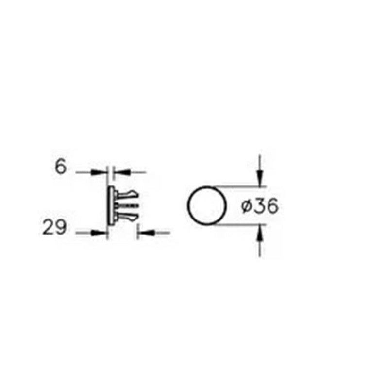 Vitra Overflow Cover - Brushed Bronze