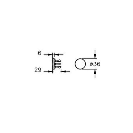 Vitra Overflow Cover - Matt Black