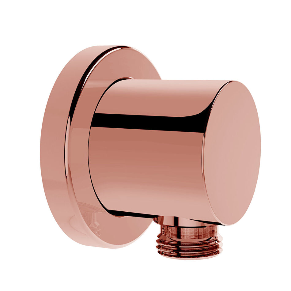 Vitra Round Wall Shower Outlet - Soft Copper