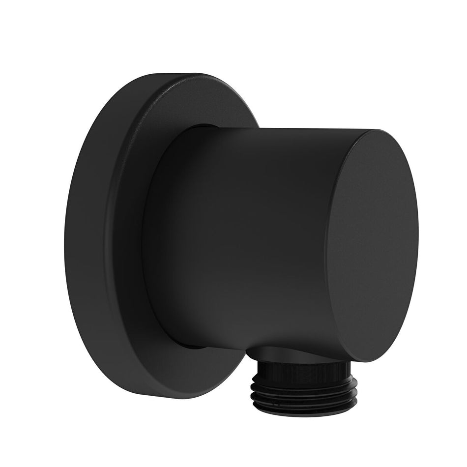 Vitra Wall Mounted Hand Shower Outlet - Matt Black
