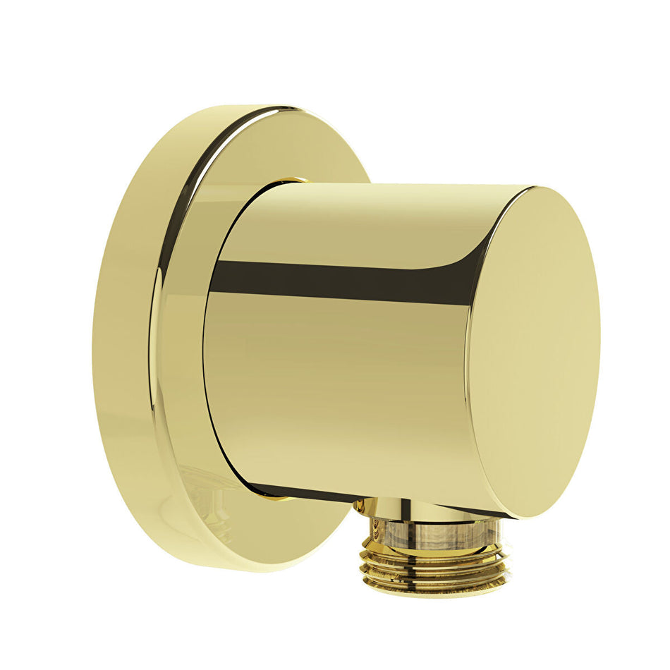 VitrA Root Round Built-In Hand Shower Outlet Elbow - Soft Gold