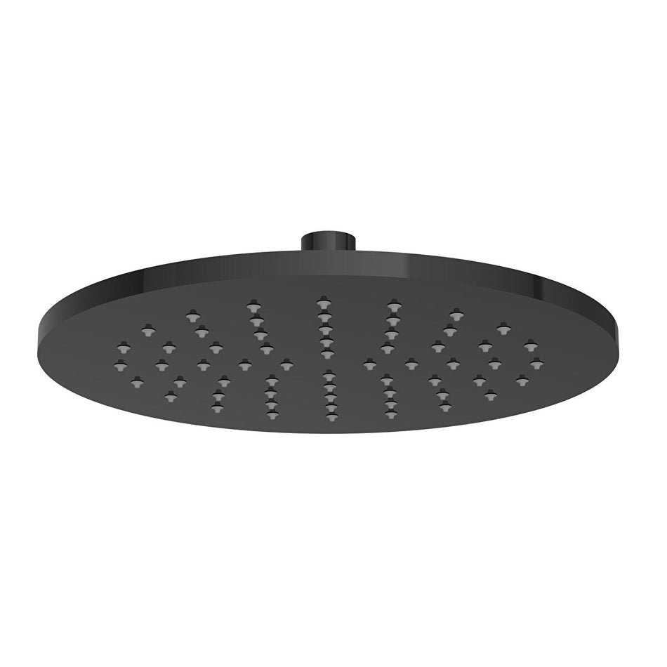 VitrA Origin Round Shower Head - 250mm - Gloss Black