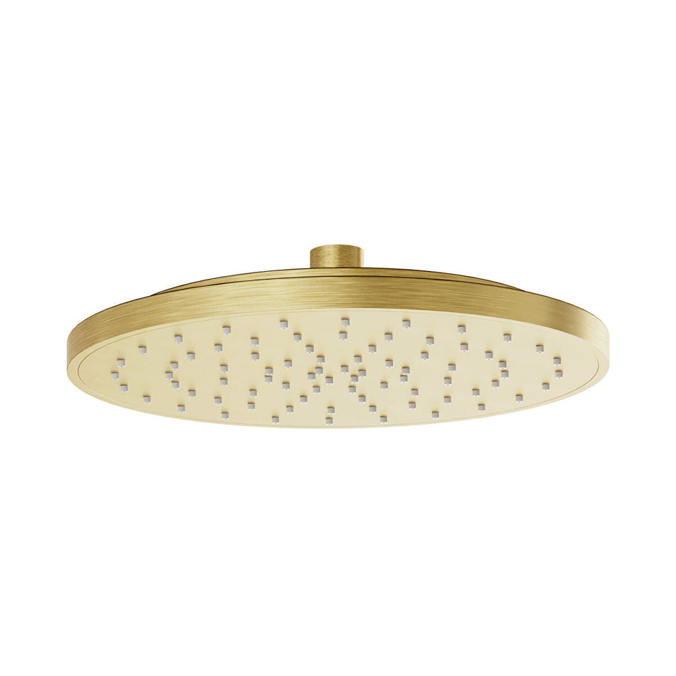 Vitra Origin Classic Shower Head - 250mm - Brushed Gold