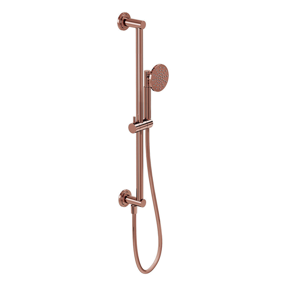 Vitra Origin Classic Slide Rail Kit With Outlet Elbow - Brushed Gold
