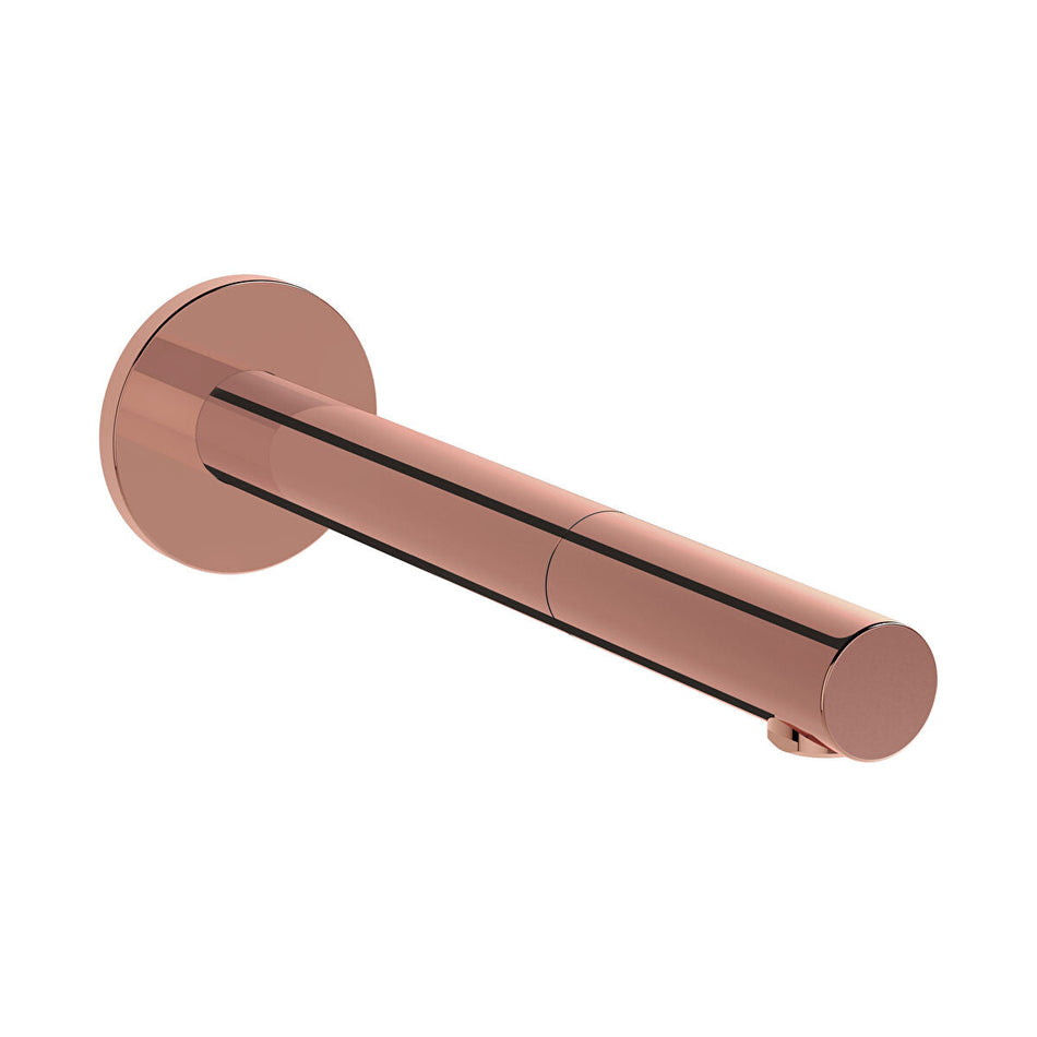 Vitra Origin Touch Free Wall Mounted Long Basin Mixer Tap - Mains - Soft Copper