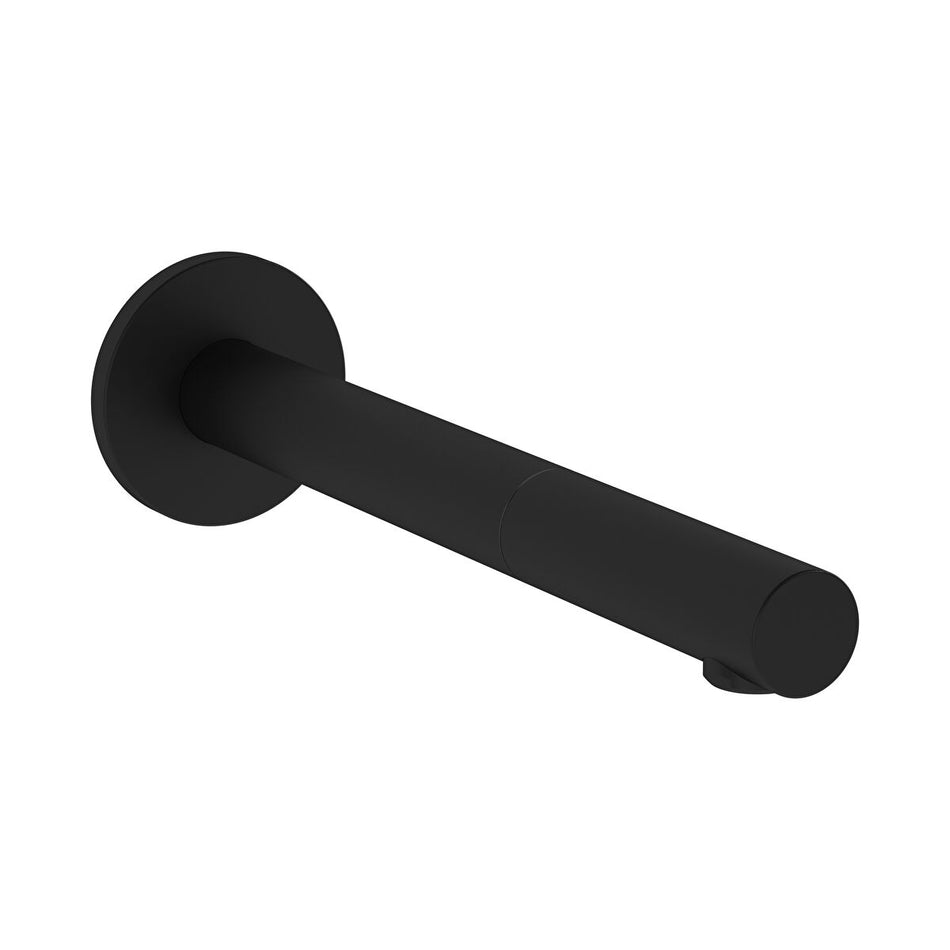 Vitra Origin Touch Free Wall Mounted Long Basin Mixer Tap - Mains - Matt Black