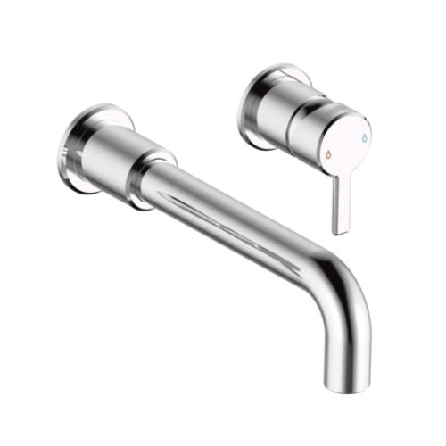 Bristan Altum 2 Hole Wall Mounted Basin Mixer Tap - Chrome