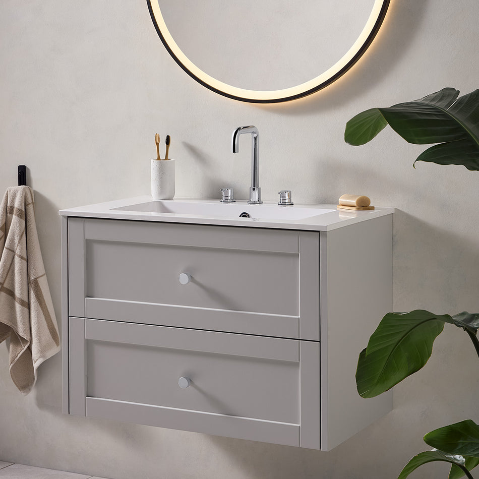 Bristan Altum 3 Hole Deck Mounted Basin Mixer Tap - Chrome