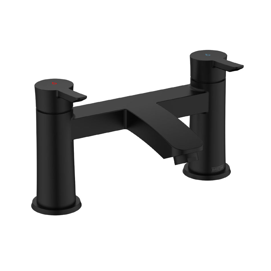 Bristan Apelo Deck Mounted Bath Filler Tap - Black