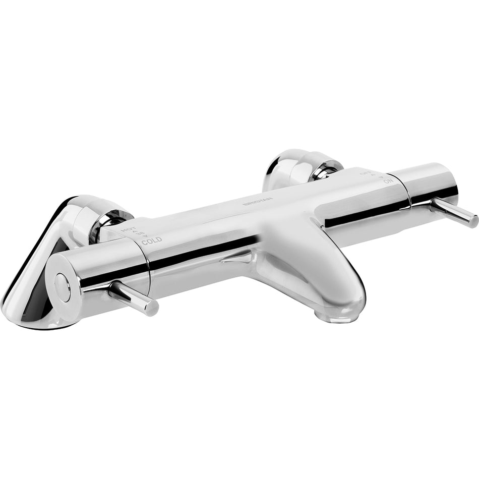 Bristan Artisan Thermostatic Lever Bath Filler Tap - Chrome