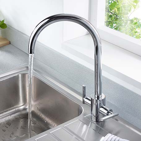 Bristan Artisan Easyfit Mono Kitchen Mixer Tap - Chrome