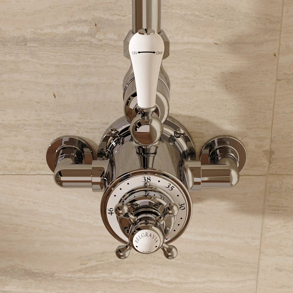 Crosswater Belgravia Shower Riser Only - 900mm High - Chrome