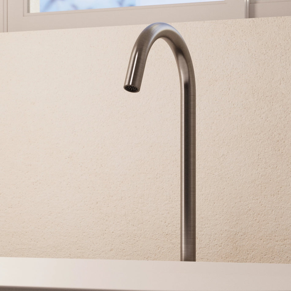 Crosswater Freestanding Bath Spout - Slate