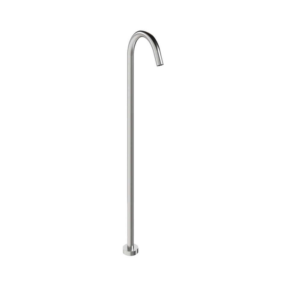 Crosswater Freestanding Bath Spout - Brushed Nickel