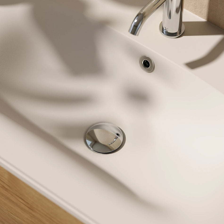 Crosswater Free Flow Basin Waste - Chrome